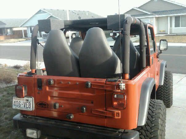 Jeep rear bucket seats #5