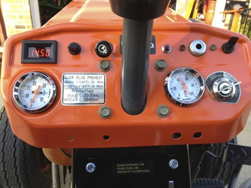 B7100 Modified Instrument Dash - TractorByNet