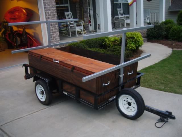 My Latest Project - Kayak Trailer : Kayak Rigging