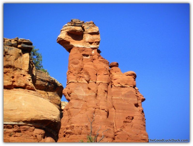 Spire, Boynton Canyon, Sedona, http://thegoodluckduck.com