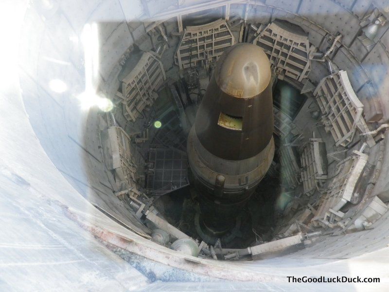 Titan II ICBM in silo