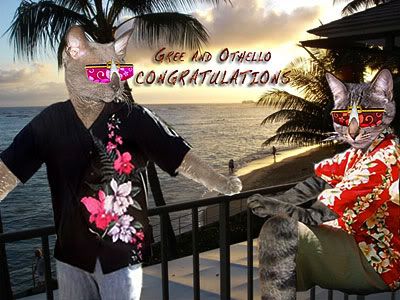 congratulations gree & othello