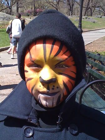 face painting central park
