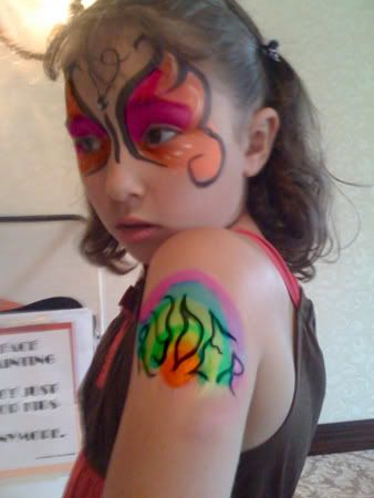 face painting, children, party,Face Painting Sweet 16