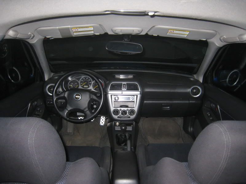 2002 WRX Dash Upholstery Material