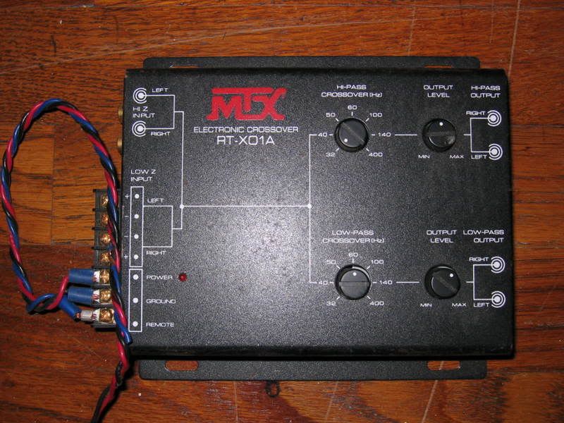FS Audio Control 2Way Crossover, MTX Crossover (RT
