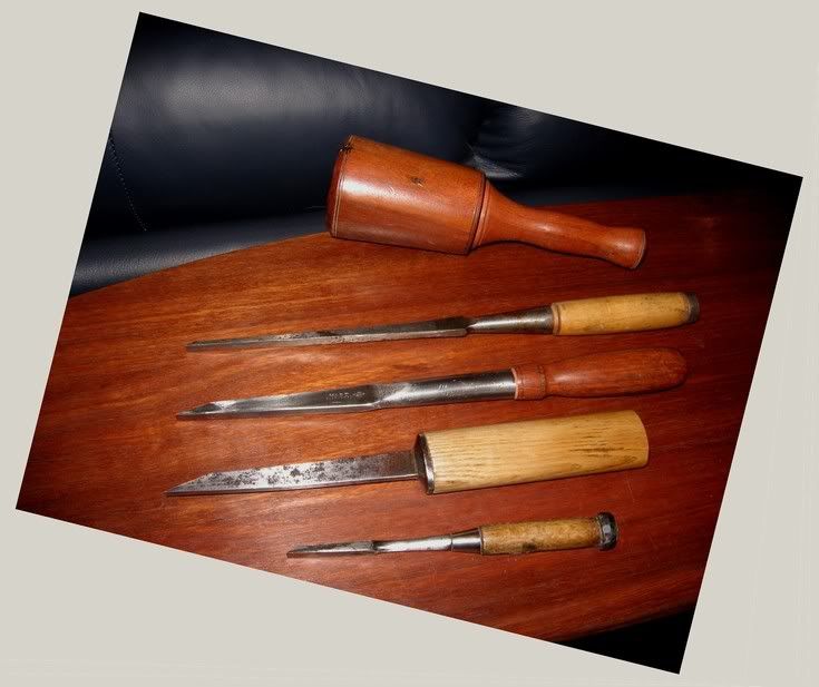Mortice chisels for Adam Fine Woodworking Knots