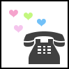 telephone hearts Pictures, Images and Photos