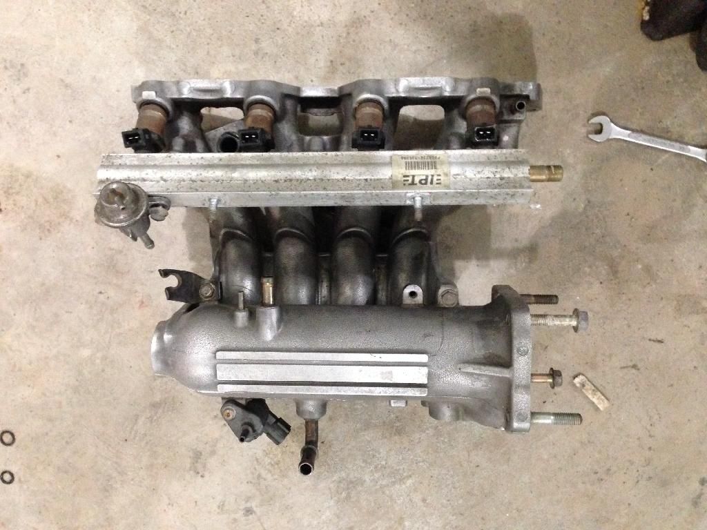 Full D16z6, p28, b7 intake manifold, shocks/springs Honda D Series Forum