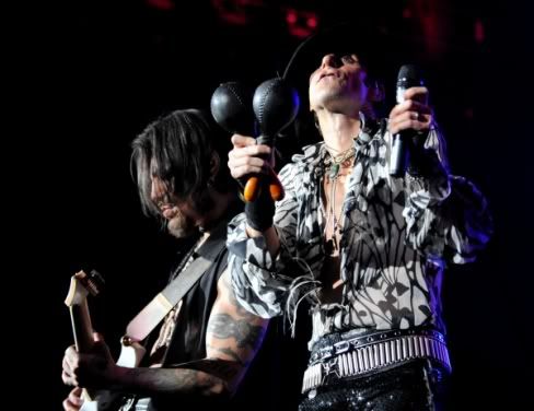 Perry Farrell and Dave Navarro