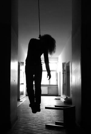 suicides by hanging. Hanging