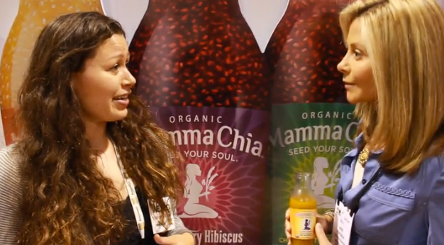 Annabel Adams with Janie Hoffman of Mamma Chia at Expo West