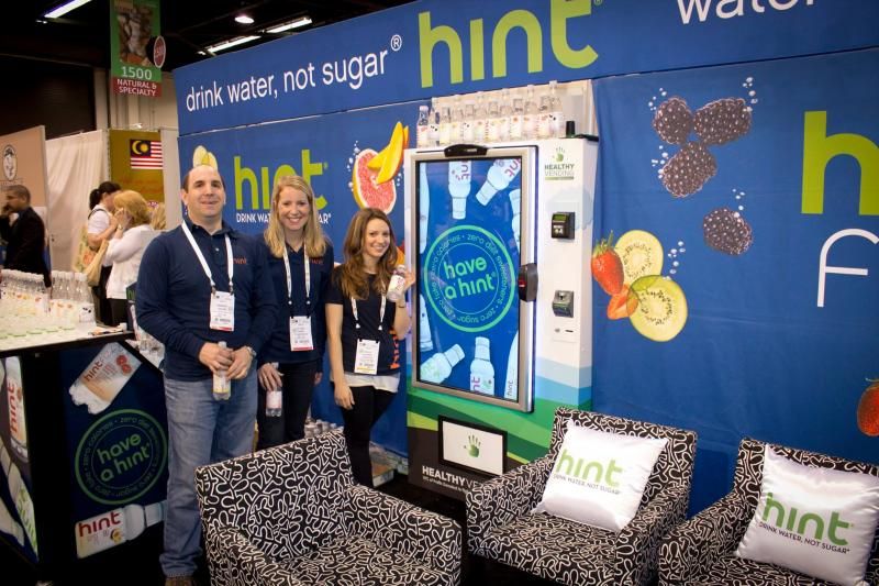 Hint Water & the HUMAN Touch Machine at Expo West