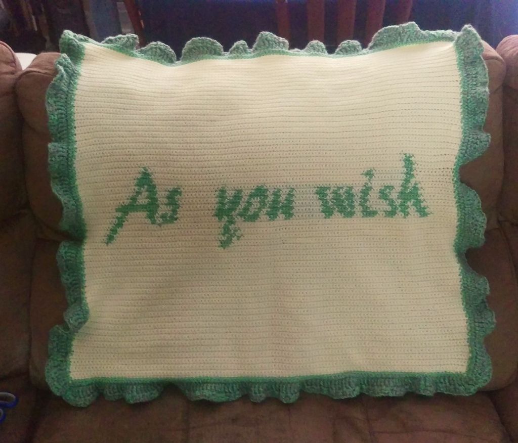 Baby Blanket As you wish