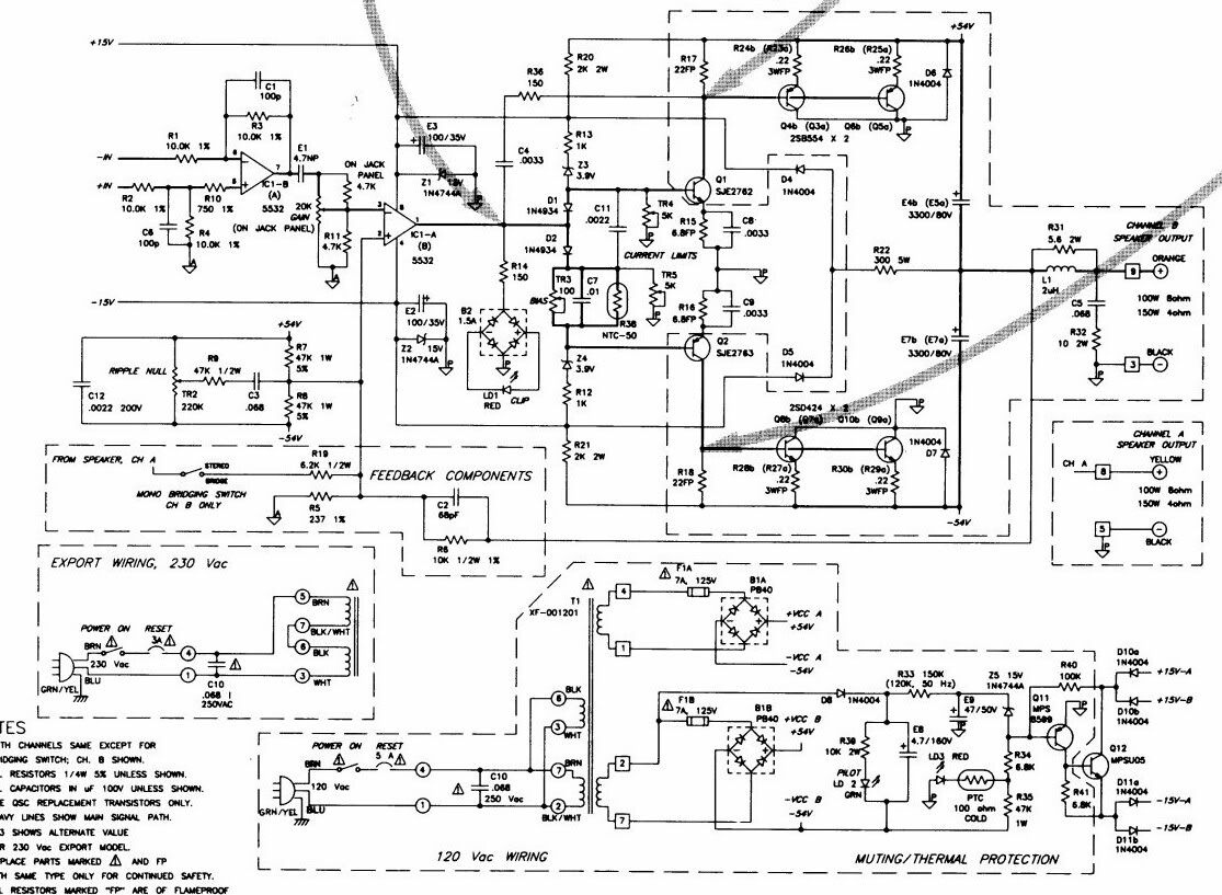 QSC amp problems diyAudio
