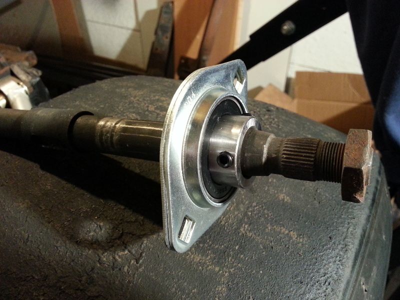 STEERING COLUMN; BULKHEAD BEARING REPLACEMENT Page 1 S Series