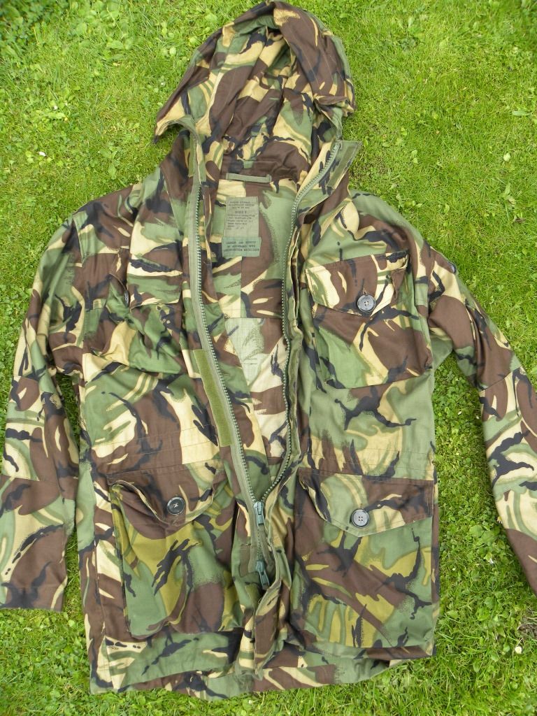 1970s Royal Marines SAS SBS DPM Windproof Arctic Smock Size 5 ...