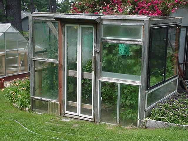 building a greenhouse out of old windows - Greenhouses & Garden ...