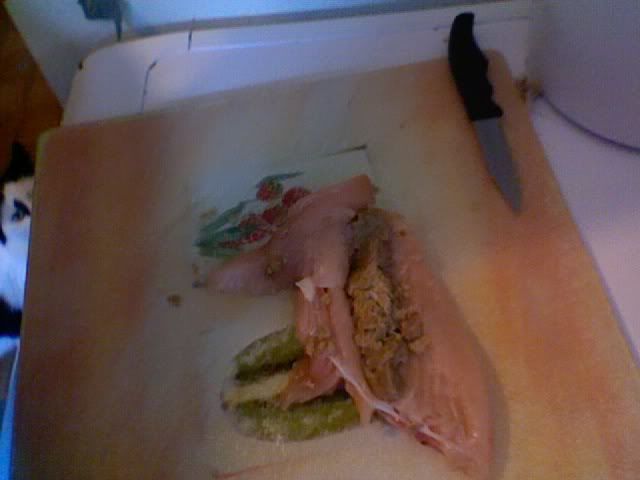 chicken haggis raw