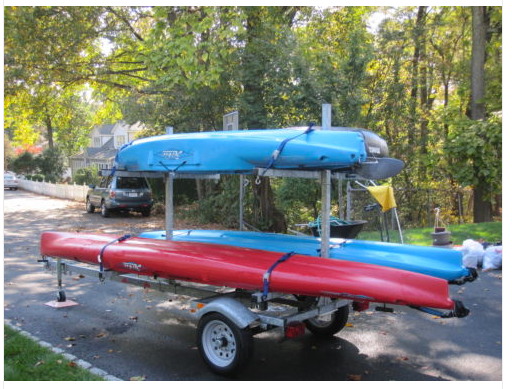 Towing Kayak / Canoe Trailer with 2 dr JK - JeepForum.com