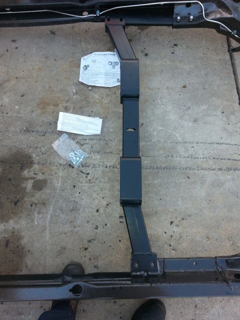 Frame extension install + G-force crossmember | GBodyForum ...