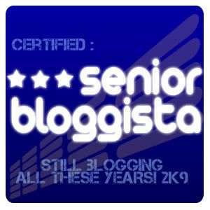 Certified Senior Bloggista!