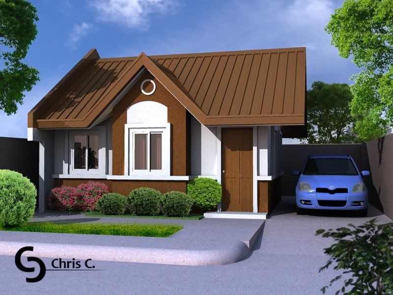 simple bungalow house