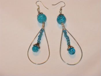 Shattered Glass earrings #1