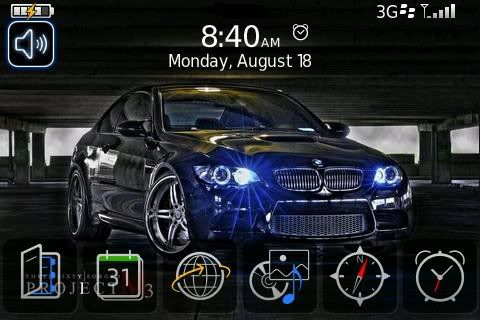 This is the theme on my Bold what an awesome device