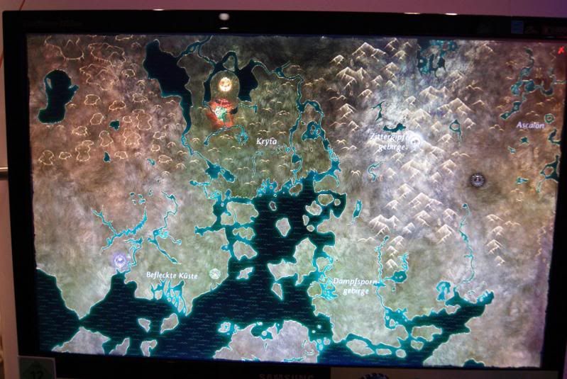 prophecies map guild wars. Heres the map without any