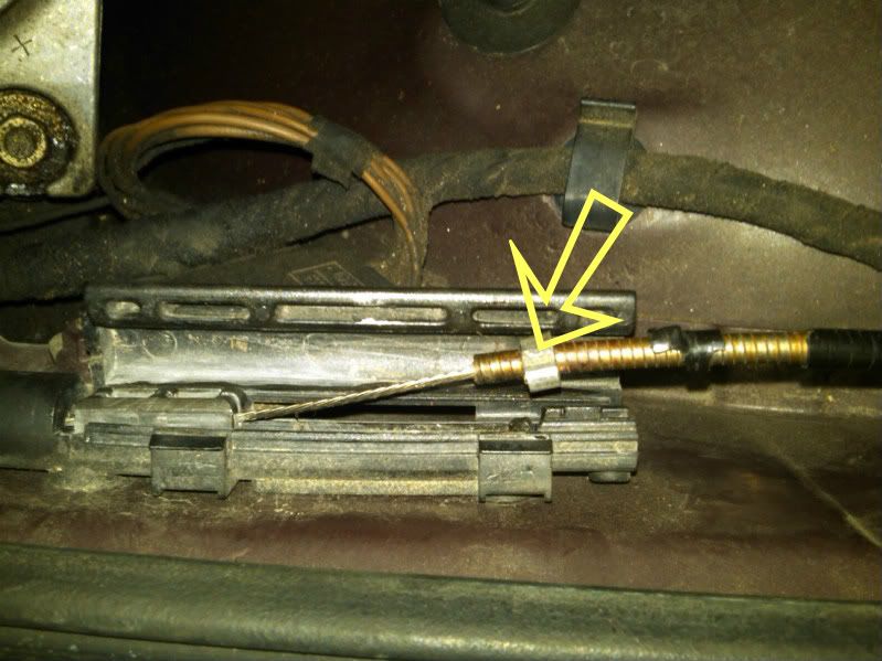 Hood release cable broke. My prob is more serious.