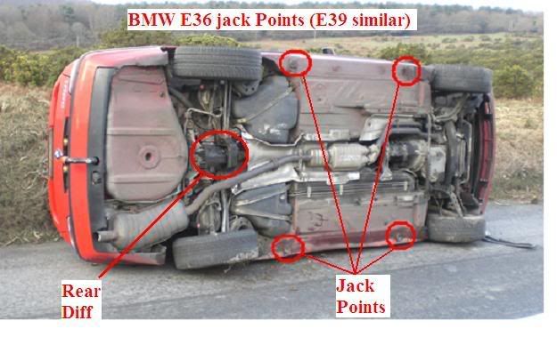 Bmw e39 jack stands #3