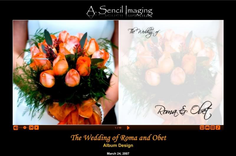 Roma and Obet - Wedding Album Design