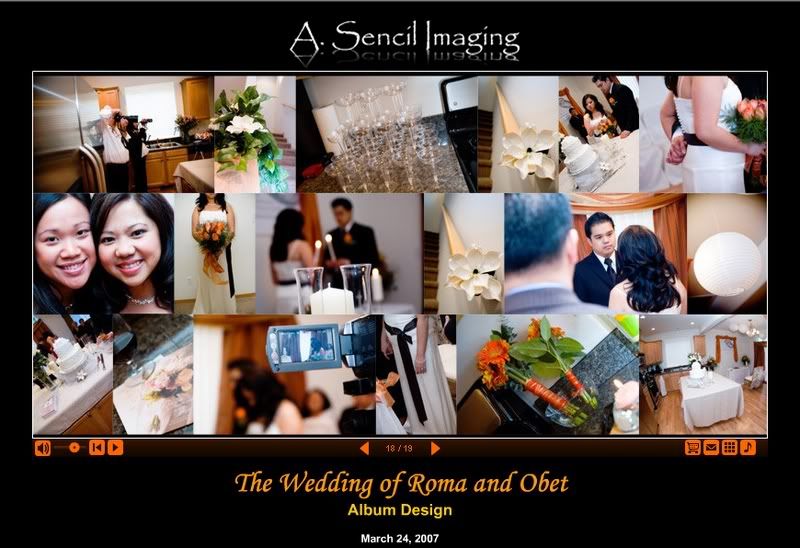 Roma and Obet - Wedding Album Design