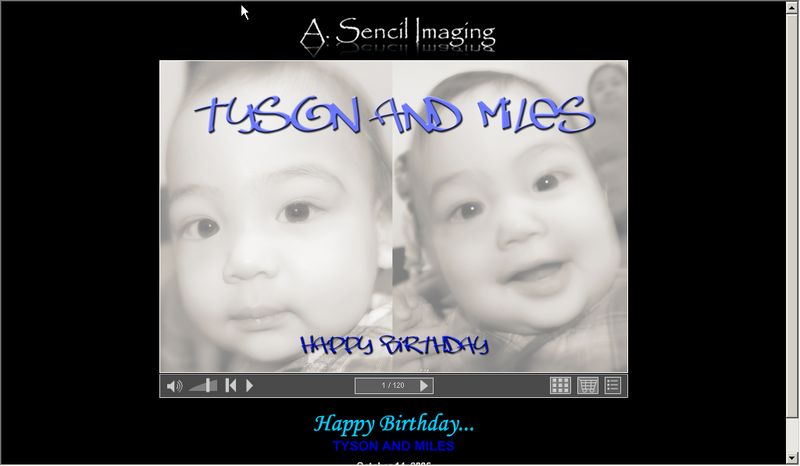 Happy Birthday Tyson and Miles!!!