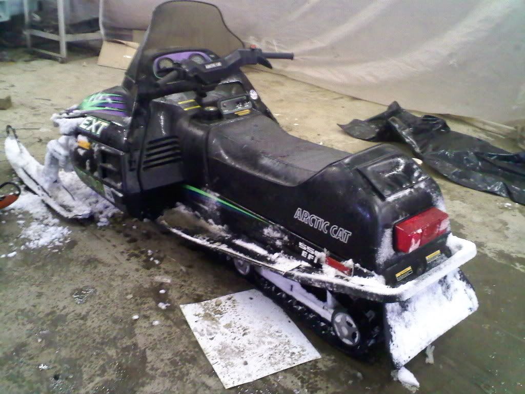 Just bought a 93 550 EXT EFI! - Snowmobile Forum: Your #1 Snowmobile Forum