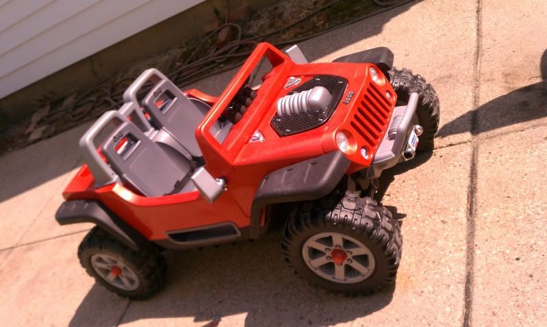 Jeep hurricane orange top battery #4