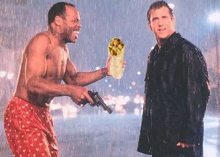 Here! I made you this taco! Lets make 7 more tacos. One for each movie!