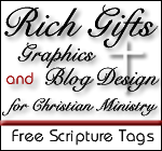 Rich Gifts Graphics, Blog & Web Design for Christian Ministry