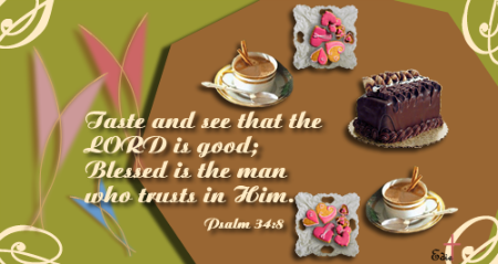 Psalm 34:8 Image