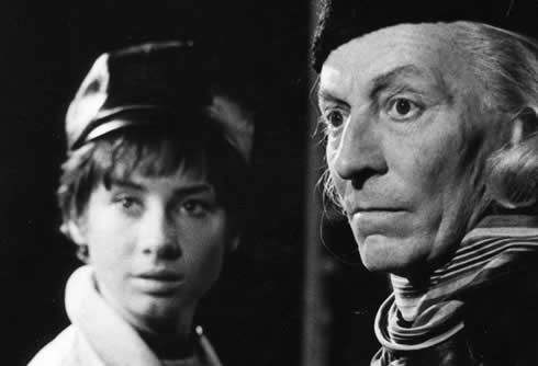 The First Doctor with granddaughter Susan Foreman