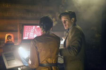 The Eleventh Doctor investigates the flesh in Series 6, here in The Almost People (Series 6 : Episode 6)