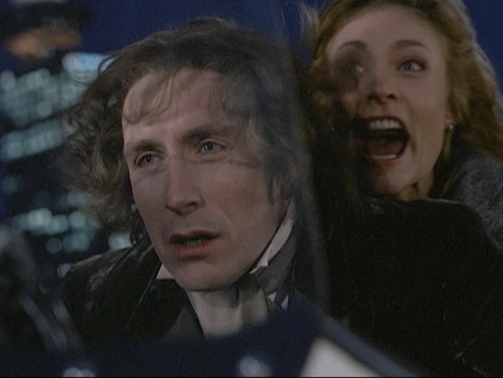 The Eighth Doctor with his companion, Grace Holloway, in the 1996 Television Movie