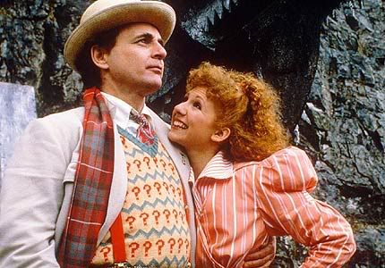 Mel with the Seventh Doctor
