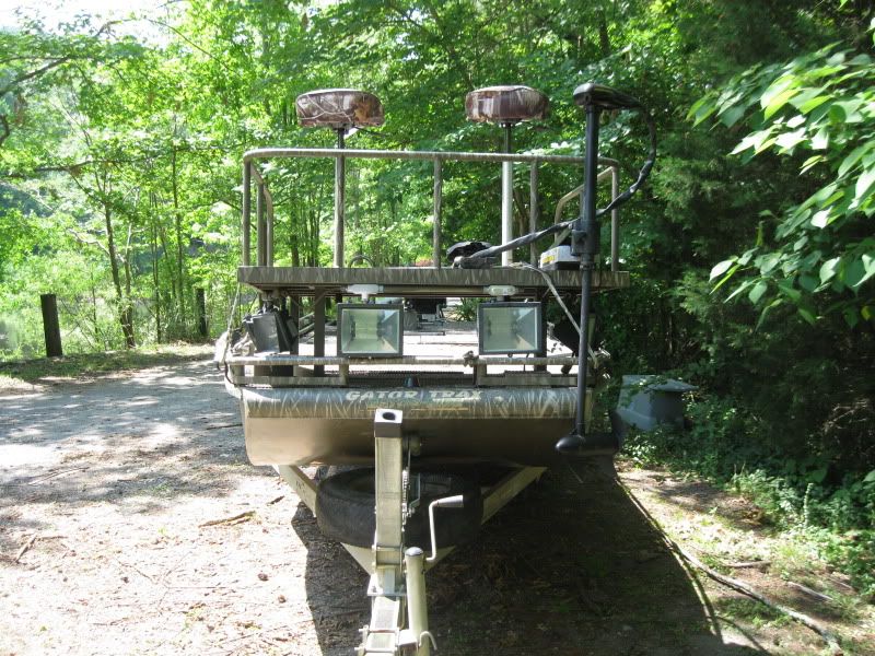 Gator Trax Boat w/ 6000 Mud buddy ready to fish
