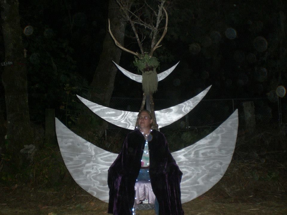 Cyndi on the triple moon chair photo 10268552_10154386841265371_5461891365724776923_n.jpg