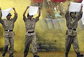 Image result for army surrender