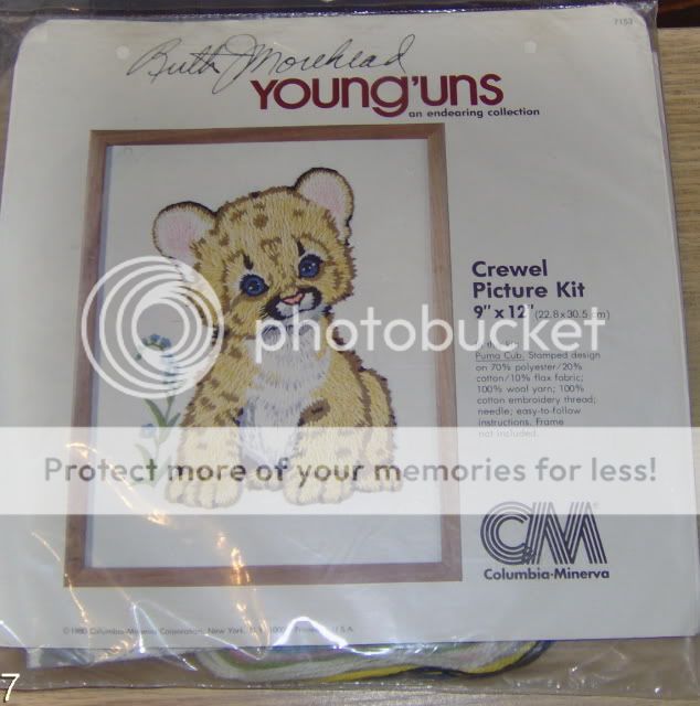 RUTH MOREHEAD YOUNGUNS SERIES   PUMA CUB   SO CUTE  