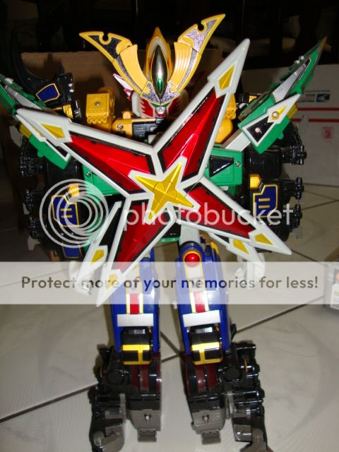 Sistema de Megazord Morphers Megablok de la tempestad de truenos de 