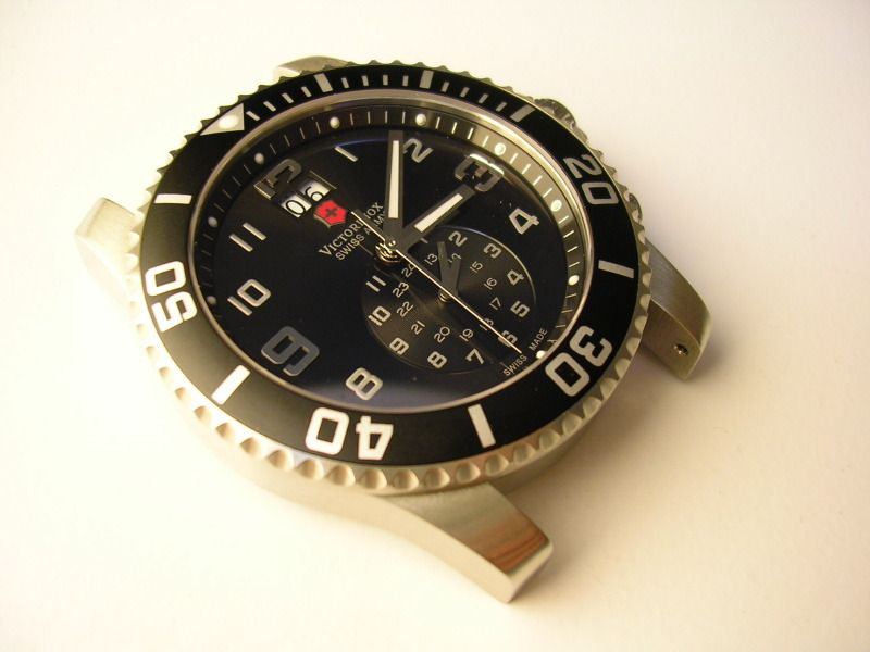 swiss army dual time watch